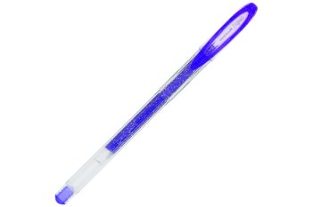 CANETA GEL SIGNO UNI BALL GLITTER VIOLETA UM-120SP
