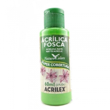 TINTA ACRILEX  ACRIL.FOSCA 60 ML 510 VERDE FOLHA