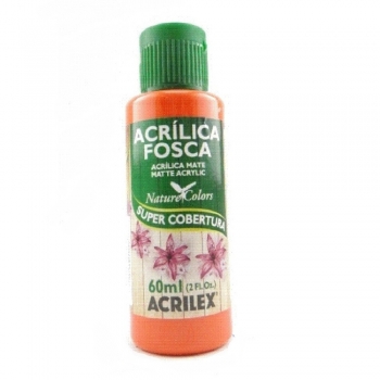 TINTA ACRILEX  ACRIL.FOSCA 60 ML 517 LARANJA