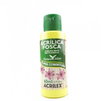 TINTA ACRILEX  ACRIL.FOSCA 60 ML 504 AMARELO LIMAO