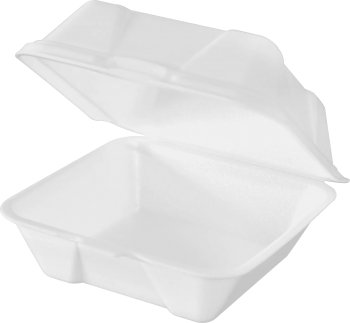 HAMBURGUEIRA ISOPOR BIG PCT C/ 100 BOM APET/TOTAL