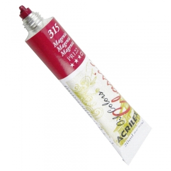 TINTA OLEO ACRILEX 20 ML 315 MAGENTA