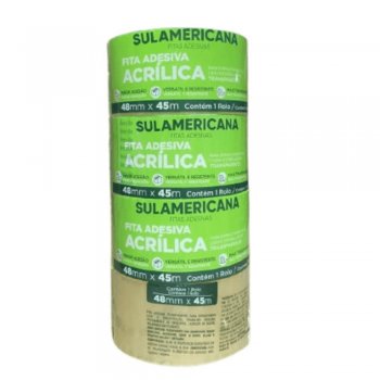 FITA EMPAC. 48 X 45 TRANSP. CX C/24 SULAMERICANA