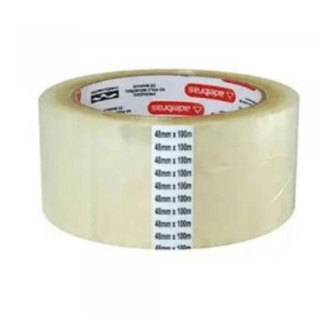 FITA EMPAC. 48 X 100 TRANSPARENTE UNID ADELBRAS