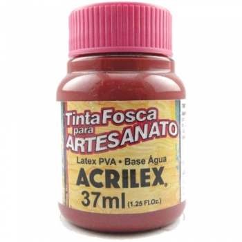 TINTA ACRILEX FOSCA P/ARTES. 37 ML 565-VINHO