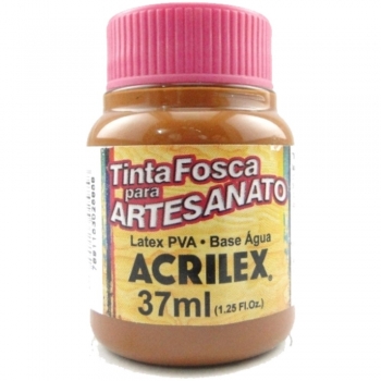 TINTA ACRILEX FOSCA P/ARTES. 37 ML 815-CASTANHO CL
