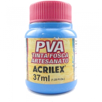 TINTA ACRILEX FOSCA P/ARTES. 37 ML 503-AZUL CELEST