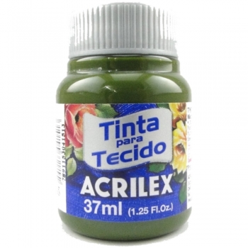 TINTA TECIDO FOSCA ACRILEX 37 ML 545 VD OLIVA