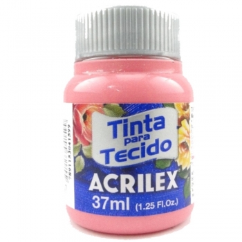 TINTA TECIDO FOSCA ACRILEX 37 ML 567 ROSA CHA