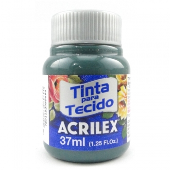 TINTA TECIDO FOSCA ACRILEX 37 ML 629 CINZA ONIX