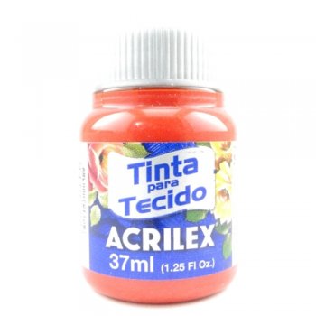 TINTA TECIDO FOSCA ACRILEX 37 ML 805 GOIABA QUEIM.