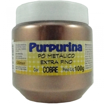 PURPURINA COBRE POTE 100 GR. GLITER