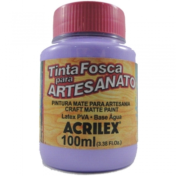 TINTA ACRILEX FOSCA P/ARTES.100 ML 528 LILAS