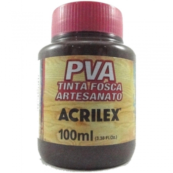 TINTA ACRILEX FOSCA P/ARTES.100 ML 526 MR ESCURO