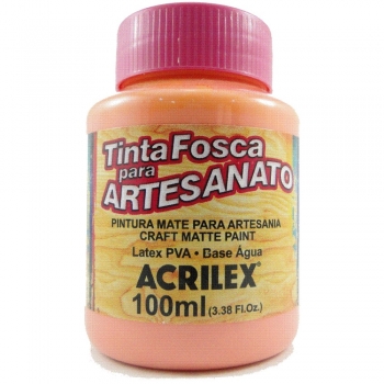 TINTA ACRILEX FOSCA P/ARTES.100 ML 829 FLAMINGO