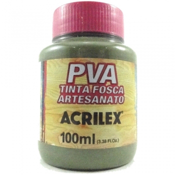 TINTA ACRILEX FOSCA P/ARTES.100 ML 545 VERDE OLIVA