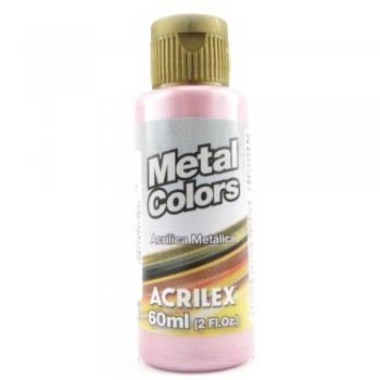 TINTA ACRILICA METAL COLORS 60 ML 537 ROSA