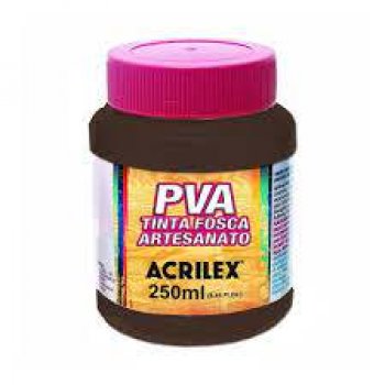 TINTA ACRILEX FOSCA P/ARTES.250 ML 526 MARR ESCUR