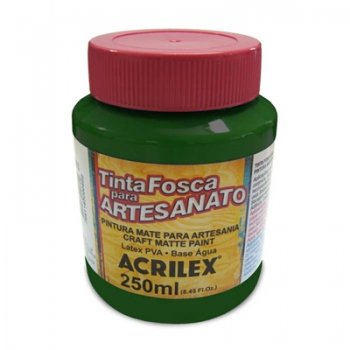 TINTA ACRILEX FOSCA P/ARTES.250 ML 513 VD MUSGO